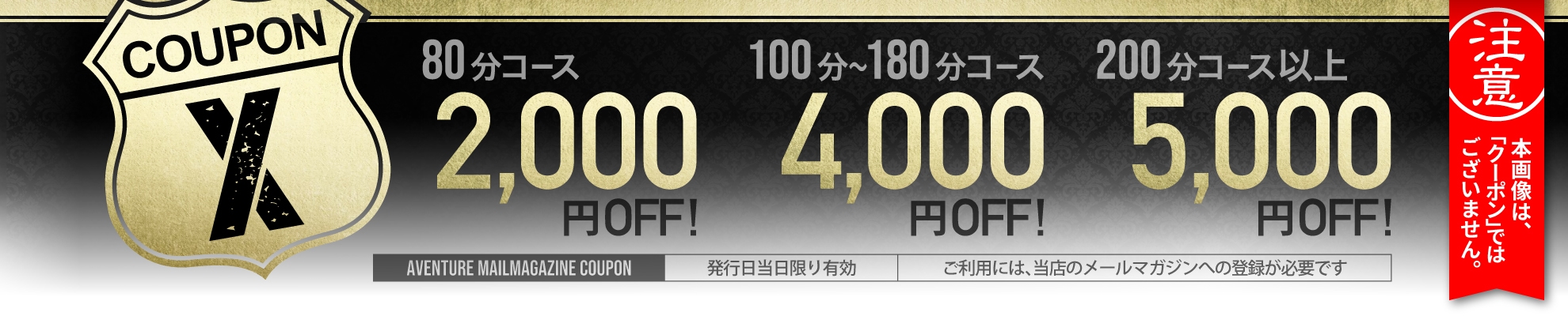クーポンXチケット